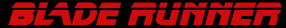 "Blade Runner", logo