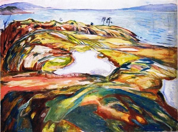 File:Edvard Munch - Landschaft am Meer (1918).jpg