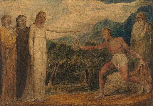 "William_Blake_-_Christ_Giving_Sight_to_Bartimaeus_-_Google_Art_Project.jpg" by User:DcoetzeeBot