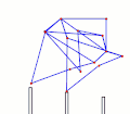 "Strider_Linkage_-_1_Corner_of_12_Leg_Robot.gif" by User:WadeVagle