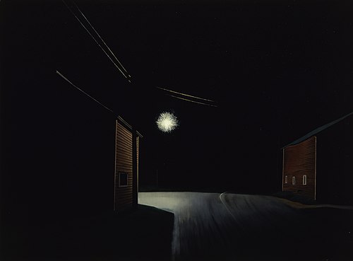"August Night At Russell’s Corners" by George Ault (1940)