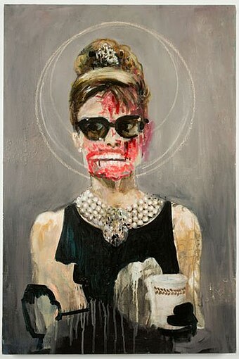 Hepburn by Dawn Mellor