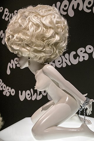 Stanley Kubrick exhibit at Los Angeles County Museum of Art, Korovamilk Bar furniture, 2013, by Christophe