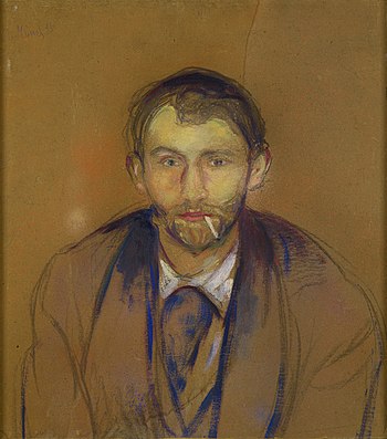 Edvard Munch, "Stanislaw Przybyszewski", 1895