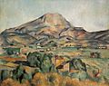 Paul Cézanne, La Montagne Saint Victoire Barnes