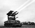 "T-34-rocket-launcher-France.jpg" by User:Hohum