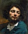 Gustave Courbet, Self-portrait with pipe, Musée Fabre