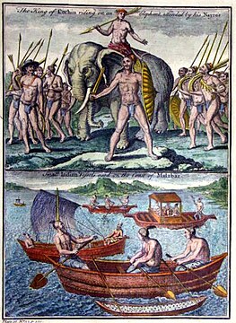 "King_of_Cochin_and_small_Malabar_boats.jpg" by User:Baddu676