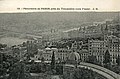 Panorama of Paris, view from the Trocadero towards Passy, postcard c.1900