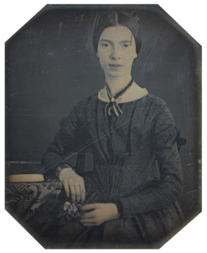 "Black-white_photograph_of_Emily_Dickinson2.png" by User:Lecen