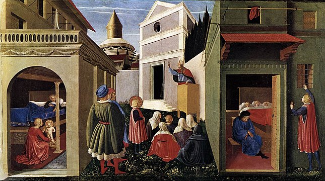 "Fra_Angelico_-_The_Story_of_St_Nicholas_-_WGA00501.jpg" by User:JarektUploadBot