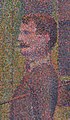 Georges Seurat, La Parade (detail)