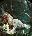 "John_Simmons_-_Titania_sleeping_in_the_moonlight_protected_by_her_fairies.jpg" by User:Micione