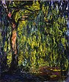 Claude Monet, 1918, Weeping Willow, oil on canvas, 131 x 110.3 cm, Columbus Museum of Art, Ohio