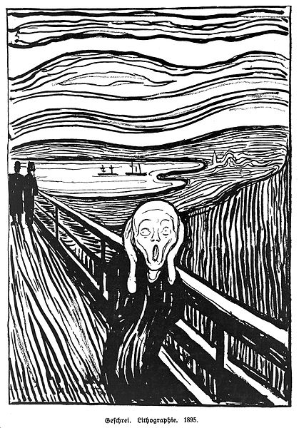 File:"The scream". Wellcome L0011212.jpg