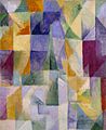 Robert Delaunay, 1912, Windows Open Simultaneously (First Part, Third Motif) oil on canvas, 45.7 x 37.5 cm, Tate Modern