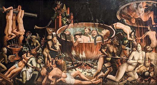 Anonymous master of Hell, "Hell", before 1530