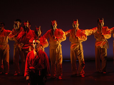 "Yukio Mishima" by Adam Darius and Kazimir Kolesnik, Porto, 2006. Photo by Henrique Toscano