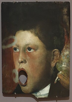 "Boy Smoking" by Joseph Decker, unknown date