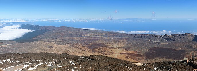 View from Teide peak