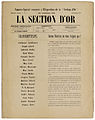 La Section d'Or, numero special, 9 Octobre 1912