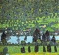 "Klimt_-_Unterach_at_the_Altersee,_1916.jpg" by User:Maltaper