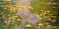 Claude Monet, 1919, Water Lilies, oil on canvas, 101 x 200 cm, The Metropolitan Museum of Art, New York,