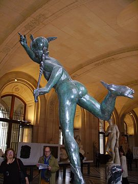 "Giambologna-Flying_Mercury-Louvre.jpg" by User:Yair-haklai