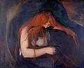 Vampire (1895), The Munch Museum, Oslo, Norway