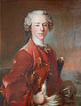 Louis Tocqué, 1736, Portrait of Frederik de Løvenørn (1715-1779), oil on canvas, Museum of National History at Frederiksborg Castle