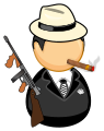 "Gangster.svg" by User:Poldavia