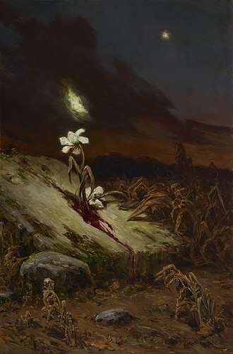 Wilhelm Kotarbiński, "Tomb of a Suicide", circa 1900