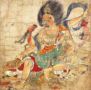 "Extermination_of_Evil_Tenkeisei_crop.jpg" by User:Beyond My Ken