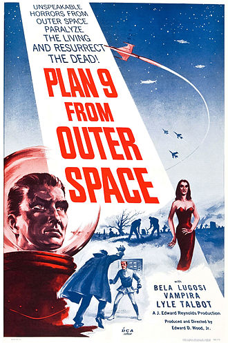 "Plan 9 from Outer Space" poster, c. 1959