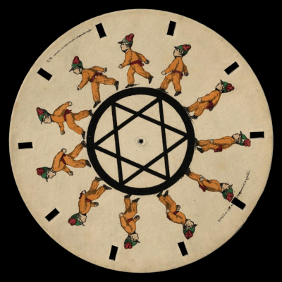 Simon von Stampfer. Phenakistoscope, 1833