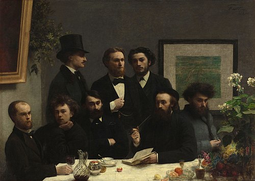 Henri Fantin-Latour, "The Corner of the Table", 1872