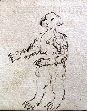 "Nuremberg_chronicles_-_Bottom_of_Page_CCXVIIv—Bear_Boy.jpg" by User:Chris 73