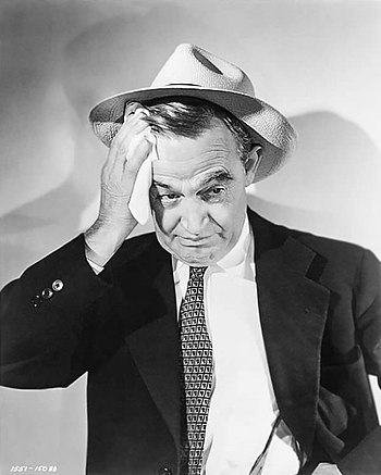 Promo photo of Barry Fitzgerald in the 1948 film "The Naked City".