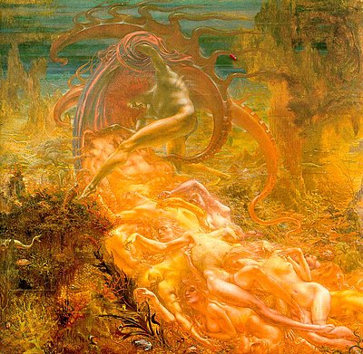 Jean Delville, "The Treasures of Satan", 1895