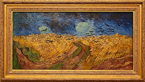 Vincent van Gogh, "Wheatfield with crows", 1890, Van Gogh Museum, Amsterdam