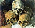 "Paul_Cezanne_-_Pyramid_of_Skulls.JPG" by User:Andreagrossmann