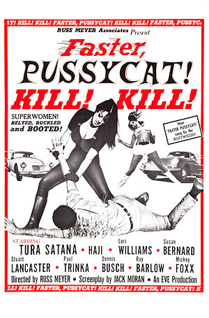 "Faster, Pussycat! Kill! Kill!", poster, 1965