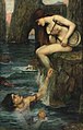 "John_William_Waterhouse_-_The_Siren,_1900.jpg" by User:Shuishouyue
