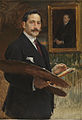 Enrique Simonet, 1910, Autorretrato