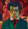 Kazimir Malevich, 1908 or 1910-11, Self-Portrait, Tetyakov Gallery