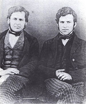 "Young_Jay_Gould_and_Hamilton_Burhans.jpg" by User:Arthunter