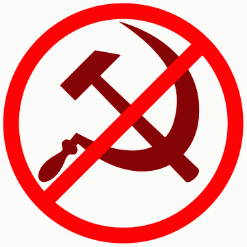"Anti-Socialist-Symbol.svg" by User:Piast