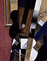 Juan Gris, 1913, Guitar and Pipe