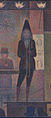 Georges Seurat, Parade de cirque (detail of central figure)