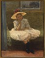 "Władysław_Podkowiński_-_Girl_in_a_hat_-_MP_247_-_National_Museum_in_Warsaw.jpg" by User:BotMultichillT